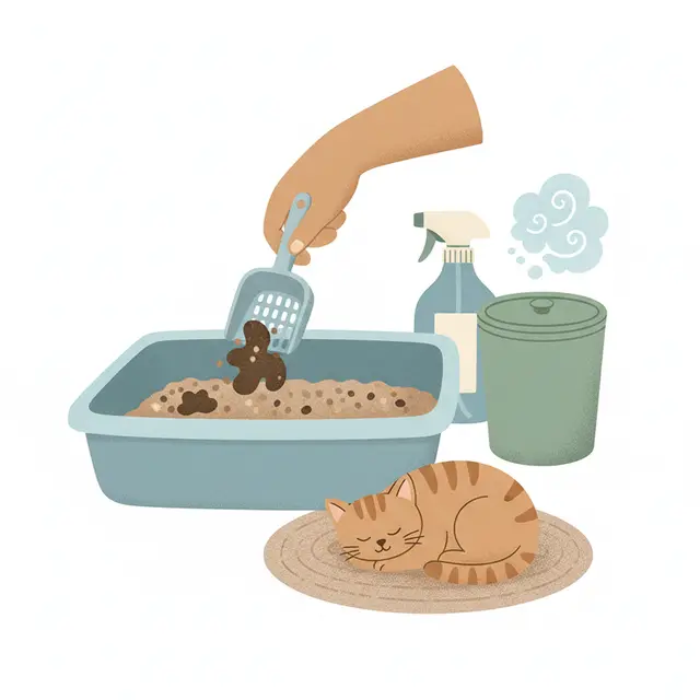 How to clean a litter box: the routine vets actually recommend (2026)